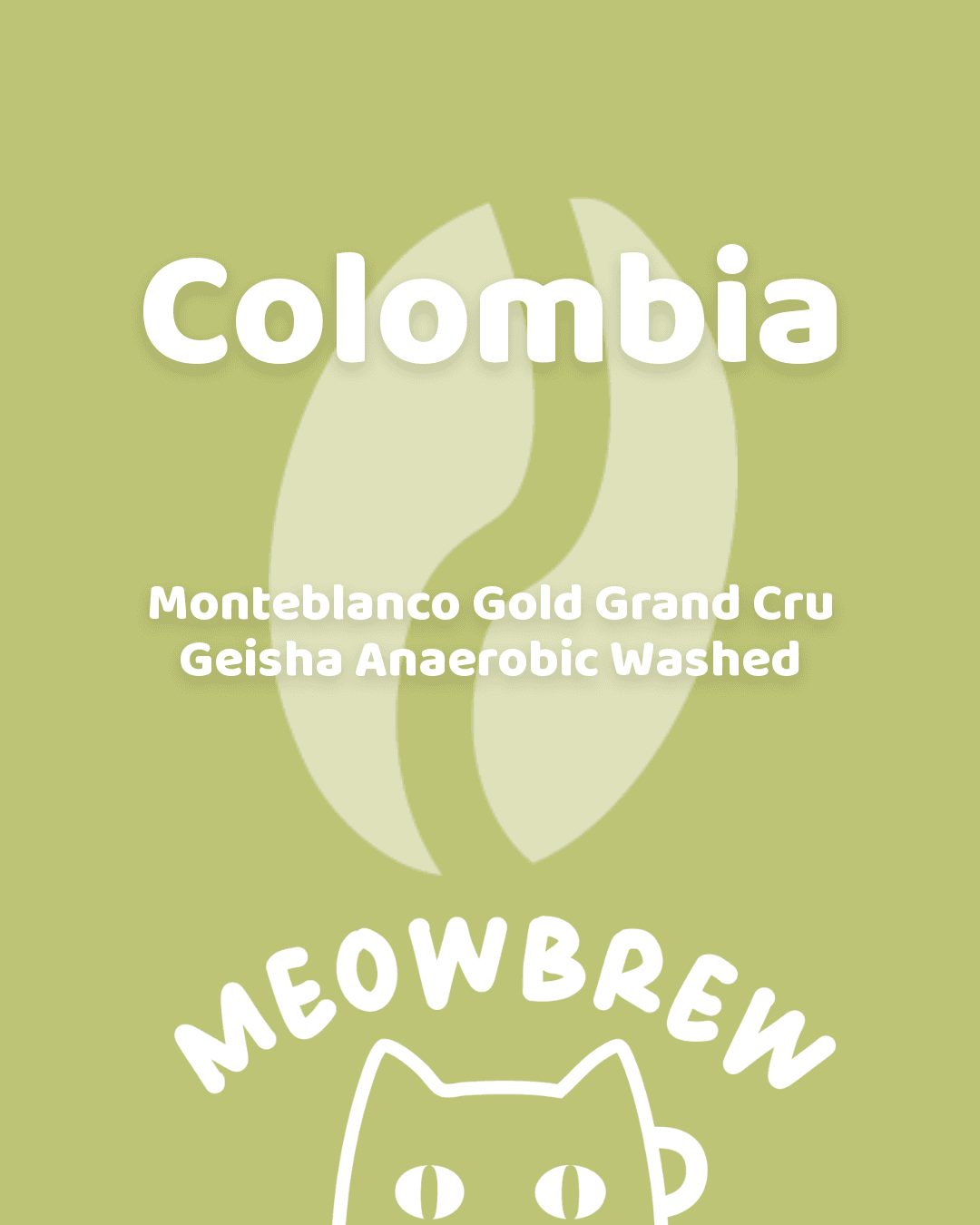 Colombia Huila Finca Monteblanco Gold Grand Cru Geisha Anaerobic Washed