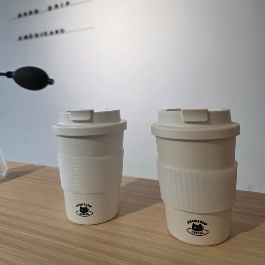 MeowBui 環保咖啡隨行杯 2.0 · 奶油色 · 隨行杯 + 1 包掛耳 圖片 7